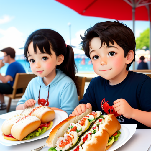 Lobster rolls, seafood, New England cuisine, sandwiches, delicious food